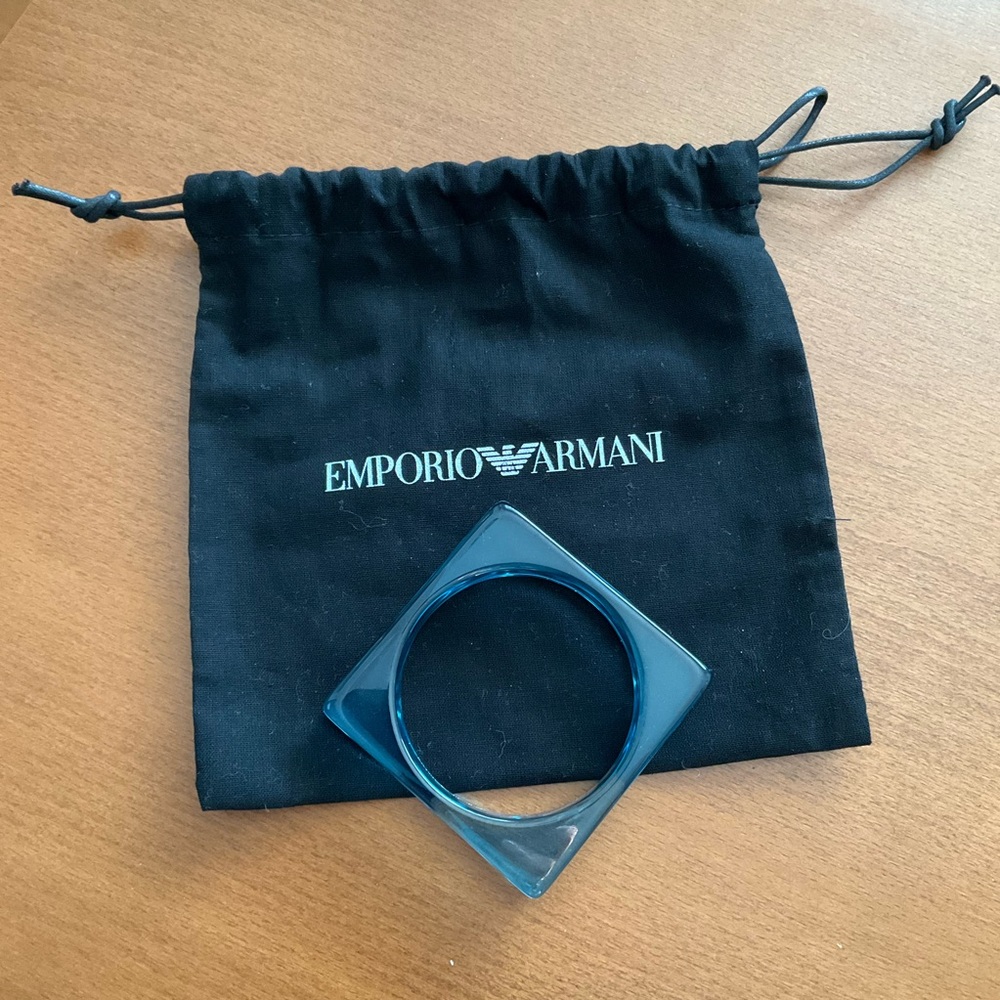 Emporio Armani Blue Square Bangle